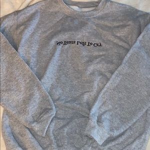 sorta oversized crew neck from Ariana grande tour